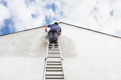 Peinture extérieure à Saillagouse — façades et ravalement